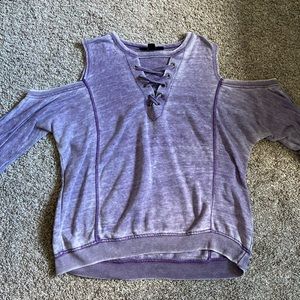 Large Purple Longsleeve Women’s Top!